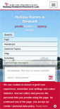 Mobile Screenshot of holidayhomesindenmark.com